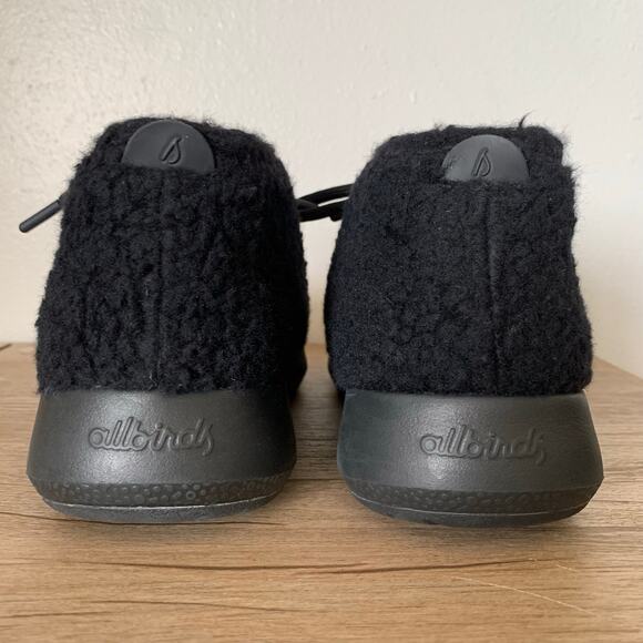 NEW Allbirds Wool Runner Up Mizzle Double Fluff Womens 8 Black Machine Washable - Picture 7 of 12